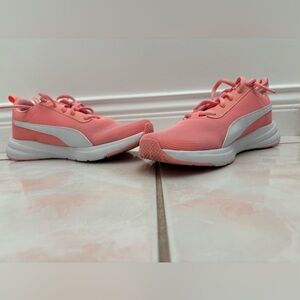 Puma Women's Athletic Shoes in Pink and White